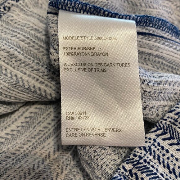 Tribal Jeans Tank Top Size Small Tunic Embroidered Boho Gypsy Hippie V Neck - Picture 7 of 8